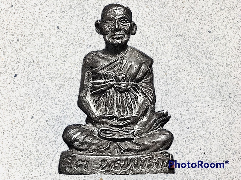 รูปเหมือนสมเด็จพระพุฒาจารย์(โต) พรหมรังสี วัดระฆังโฆสิตาราม รุ่นอนุสรณ์ 100 ปี 2515 เนื้อนวะ