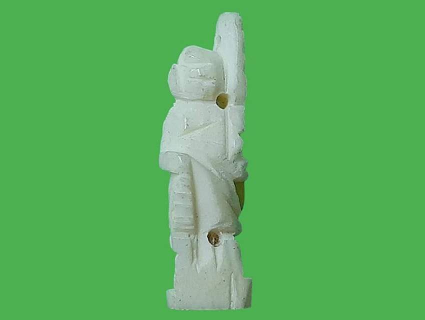 พระสิวลี เนื้องาแกะ ขนาดสูง 3.2 cm.