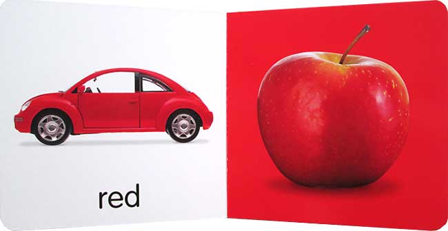 หนังสือภาพเรียนรู้เรื่องสี / Baby Boppers : baby's first colours (Hinkler)