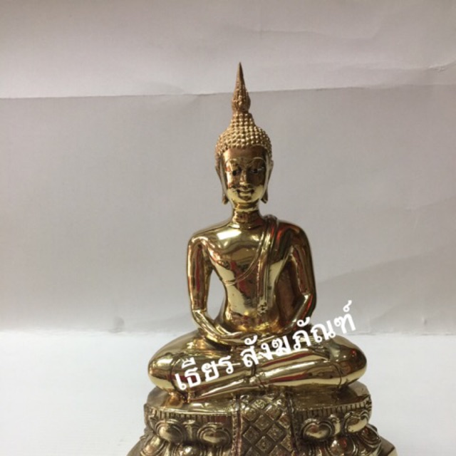 หระประจำวันเกิด พระพุทธรูป เนื้อทองเหลือง ปางประจำวันเกิด ขนาด 5 นิ้ว