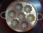 พิมพ์ขนมไข่ทอง 1 ลาย 016-KK-B1 Khanom Khai thong mold 9 inch. 016-KK-B1 อุปกรณ์ทำขนม