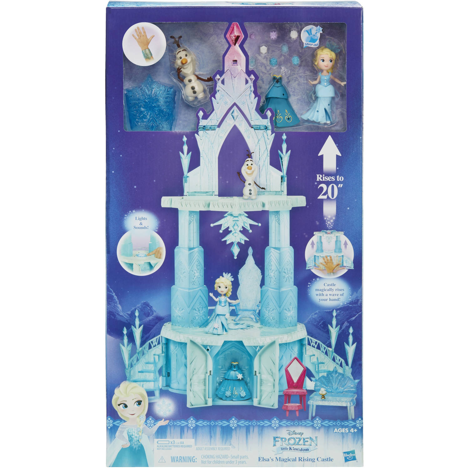ปราสาทขยับได้ Disney Frozen Little Kingdom Elsa's Magical Rising Castle