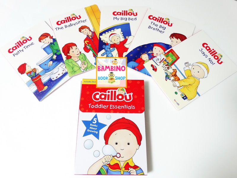 ชุดหนังสือคายู 5เล่ม / Caillou: Toddler Essentials