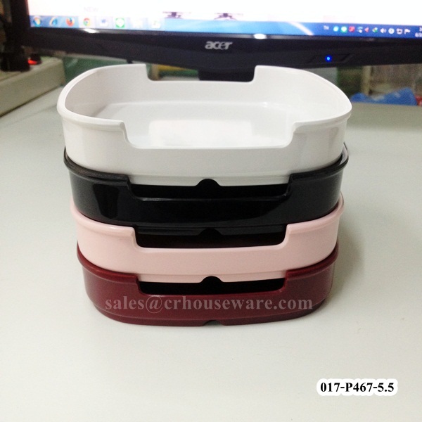 เก๊ะสุกี้เมลามีน มุมมน 5.5" 017-P467-5.5