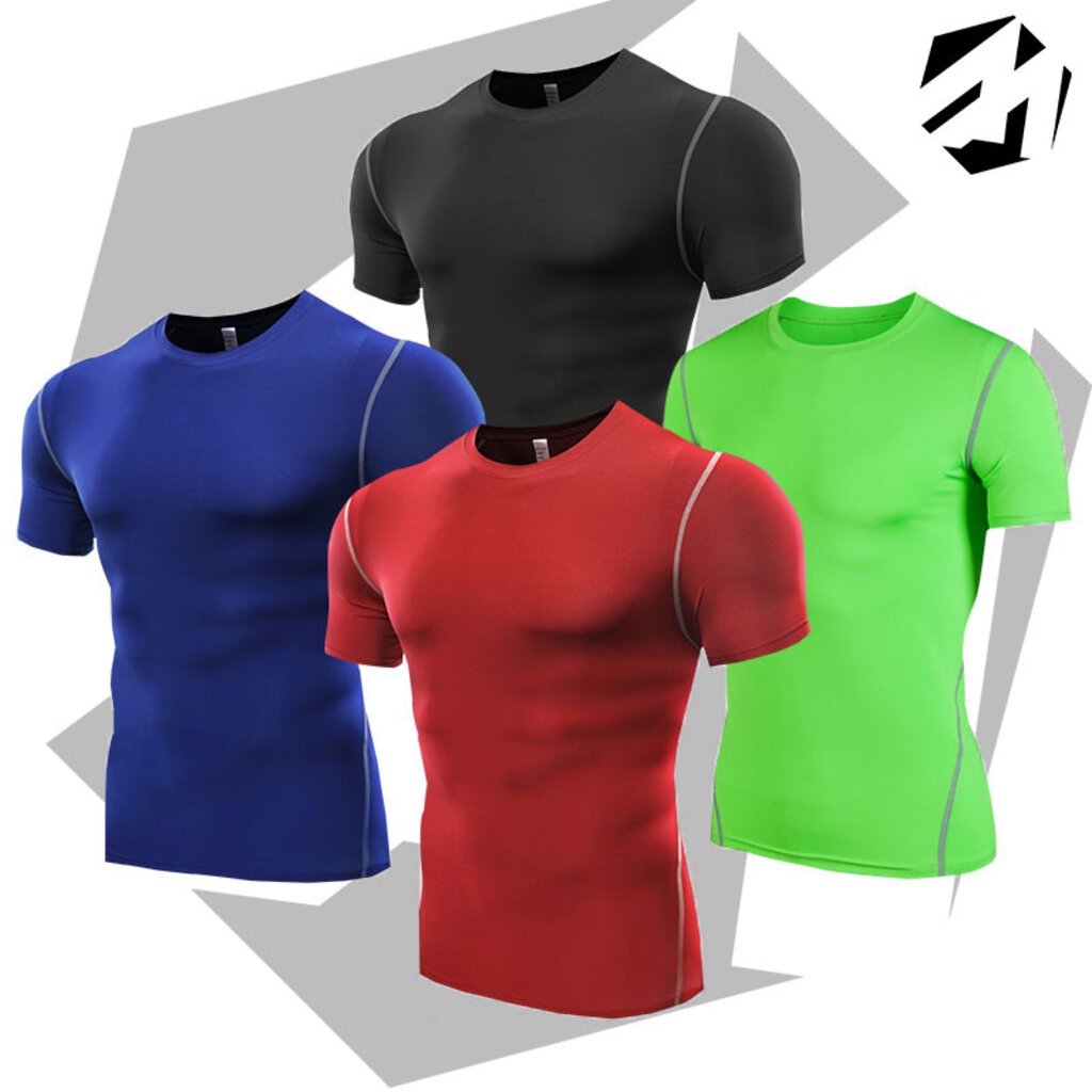 เสื้อรัดกล้ามเนื้อ แขนสั้น มี 5สีให้เลือก