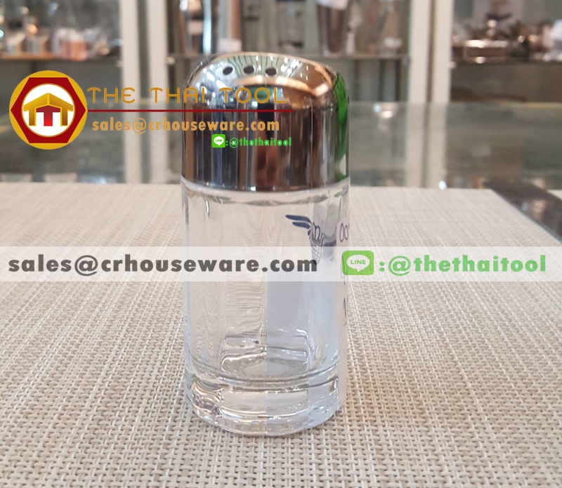 ขวดพริกไทยอคริลิค ฝาสแตนเลส 1.5 oz. 005-PT720