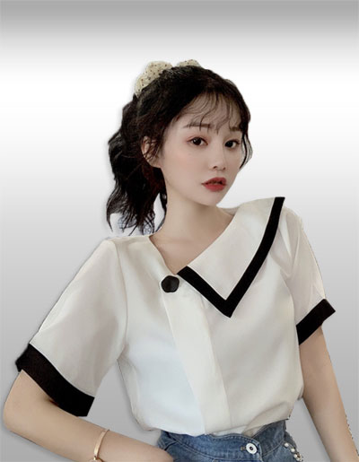 เสื้อแฟชั่นสวยหวานสไตล์เกาหลี รหัส 2322