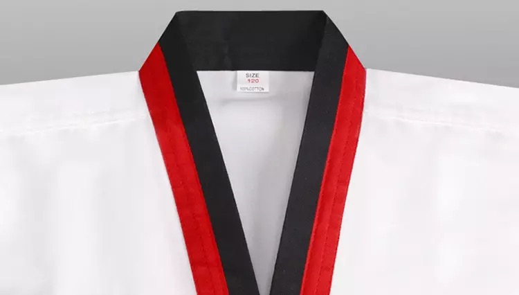 ชุดเทควันโด สีขาว พร้อมสายขาว ทุกไซส์