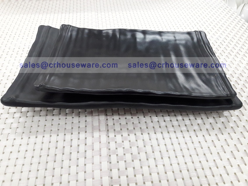 จานสี่เหลี่ยมผืนผ้า 017-PX-F151210