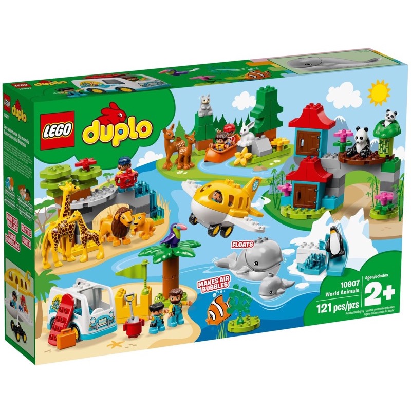 LEGO DUPLO Town World Animals 10907