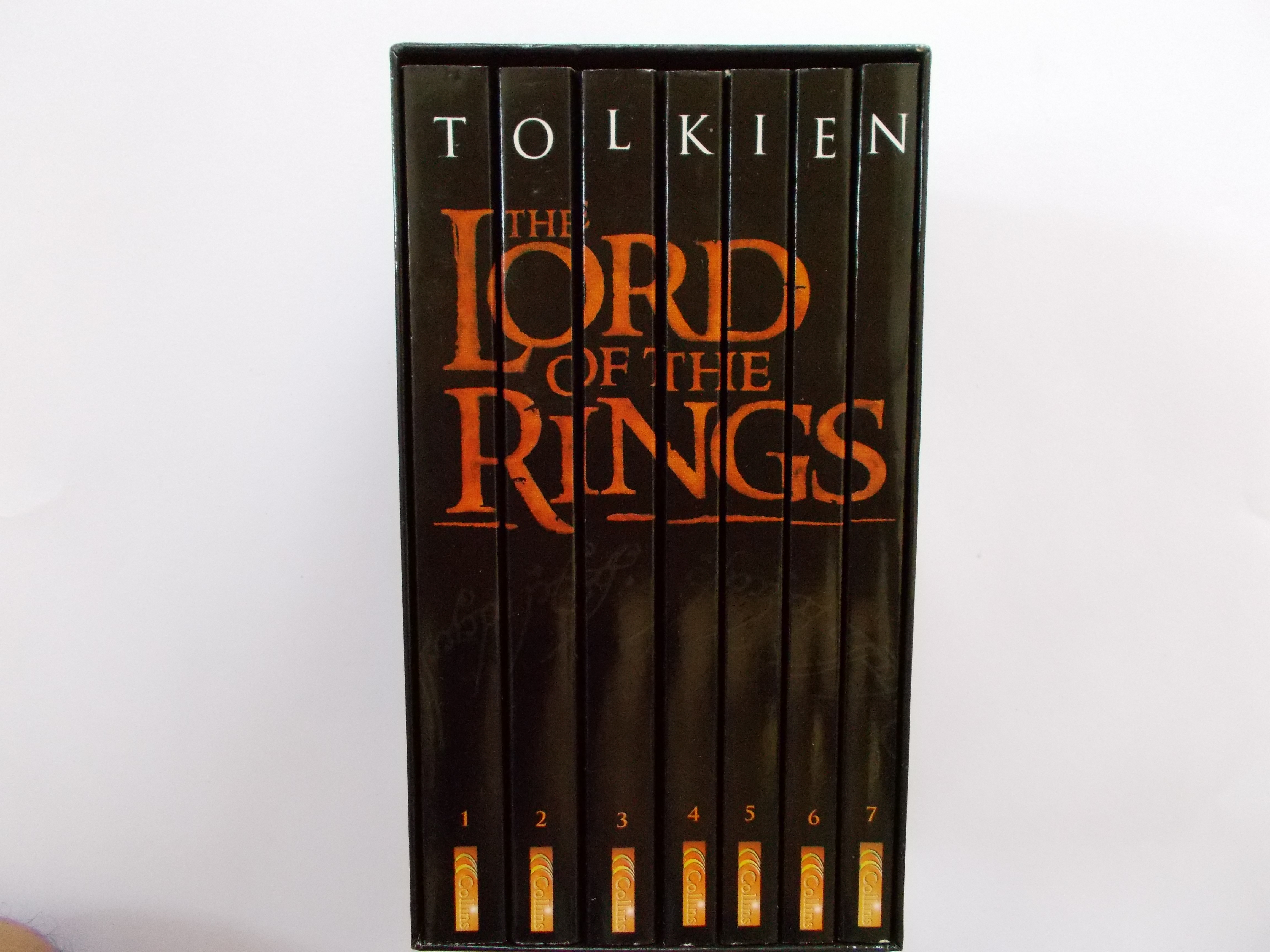THE LORD OF THE RINGS BOXSET *ENGLISH VERSION 7 BOOKS