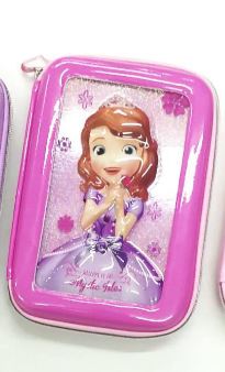 กล่องดินสอ ลายนูน 3 มิติ ลายเจ้าหญิง โซเฟีย