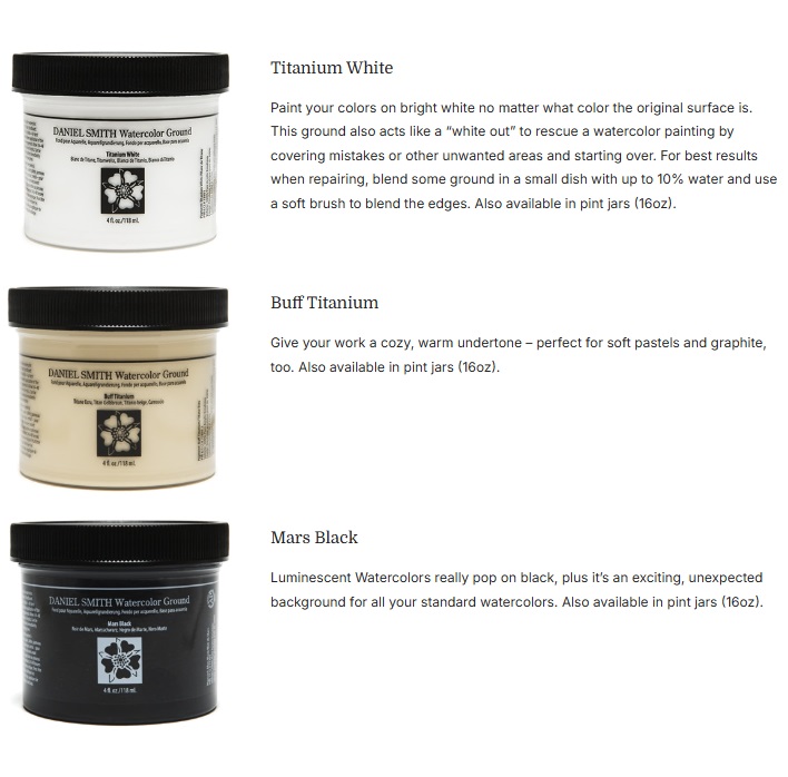 Daniel Smith Watercolor Ground