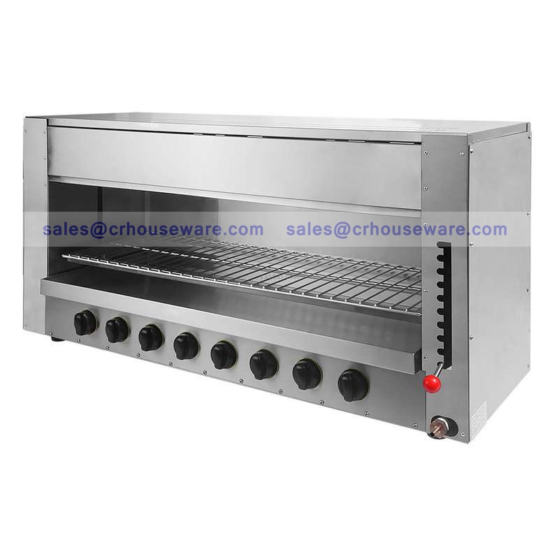 เตาซาลาเเมนเดอร์ 8 หัวเตา (LPG) 016-NT-M8