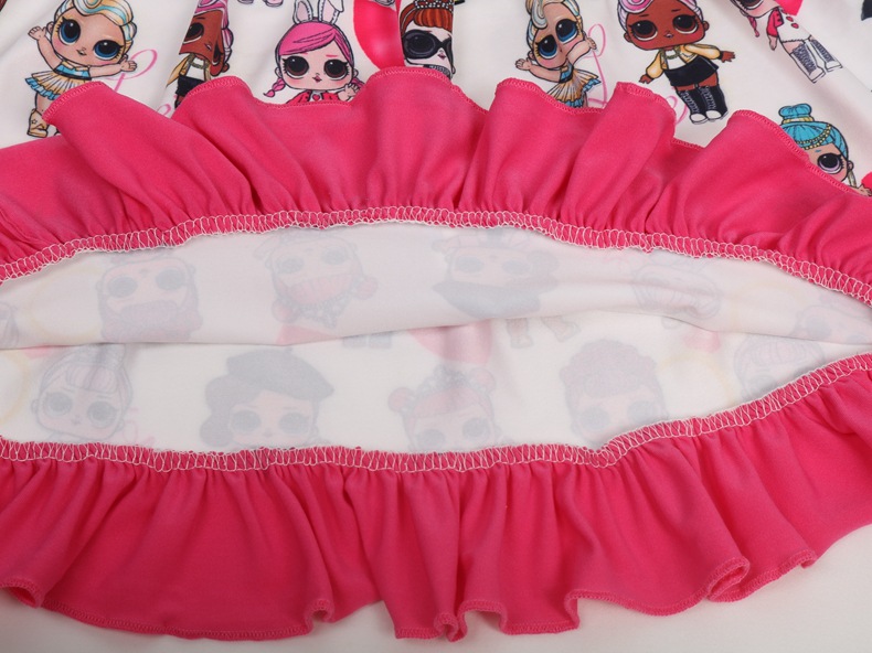 เดรสแขนกุด LOL สีขาว