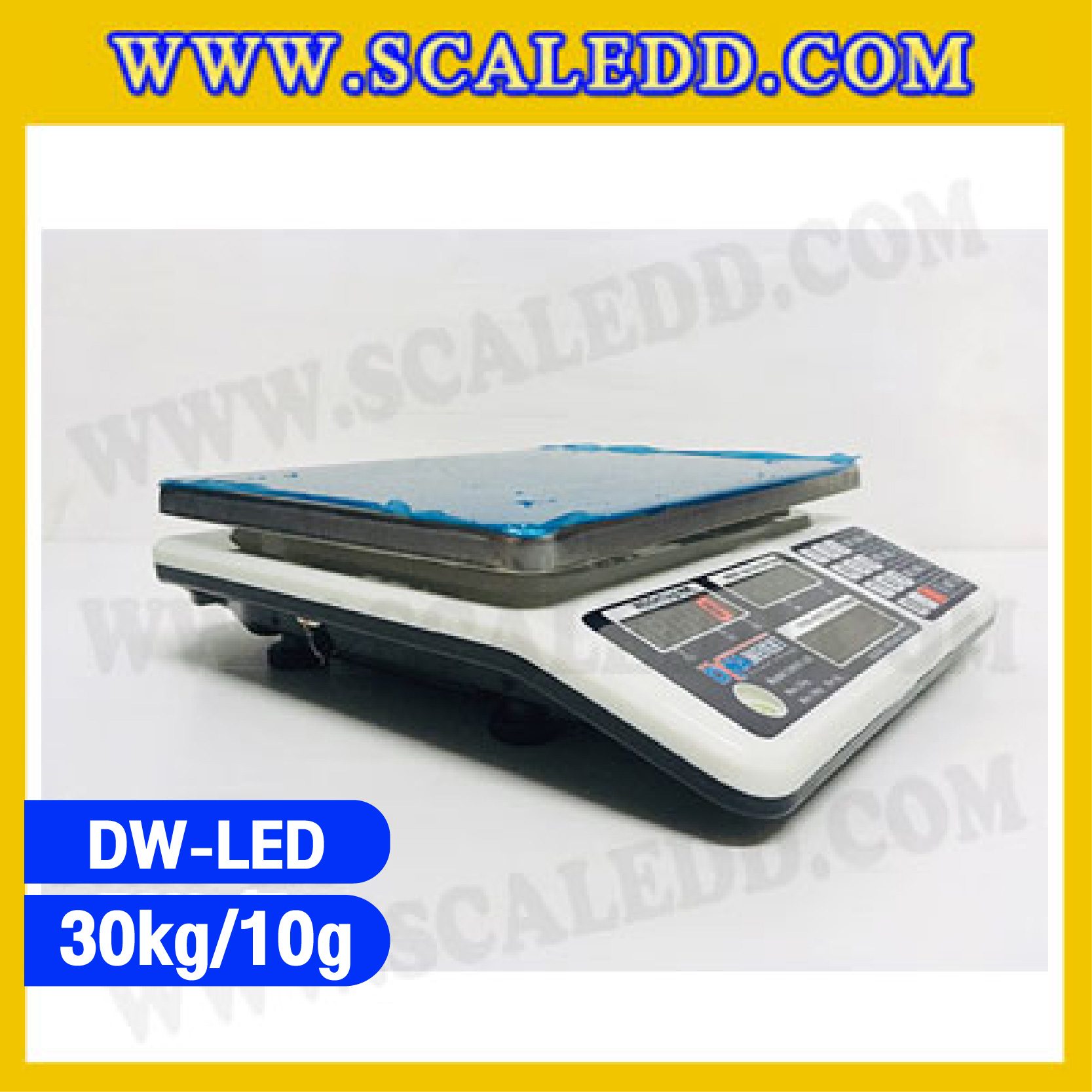 เครื่องชั่งคำนวณราคา30กิโลกรัม เครื่องชั่งดิจิตอล30kg Pricing Scale เครื่องชั่ง30kg ความละเอียด10g ตาชั่ง30กิโล เครื่องชั่งยี่ห้อ DYNAWEIGHT รุ่นDW88 (ผ่านตรวจรับรองจากสำนักงานกลางชั่งตวงวัด)