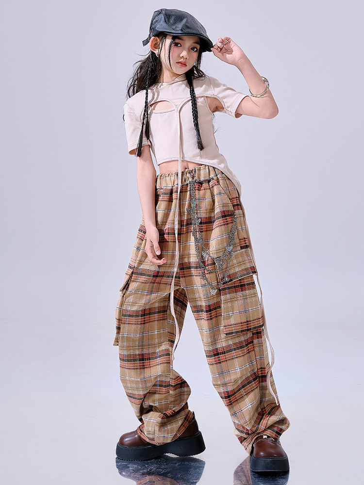 ชุดเต้น ฮิปฮอป เซ็ตเสื้อ+กางเกงขายาว**สินค้าเปิดจอง