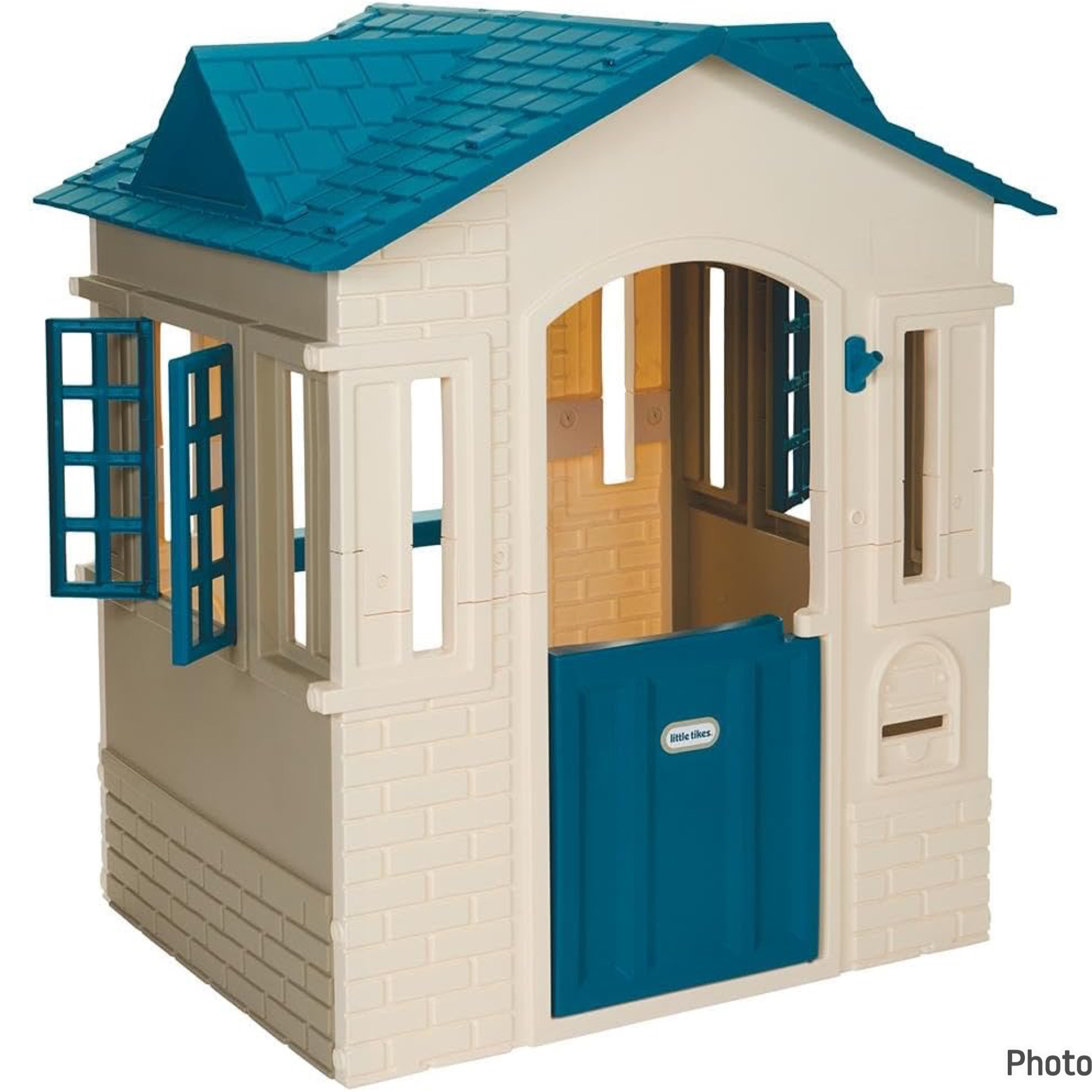 บ้าน Little Tikes Cape Cottage Playhouse in blue