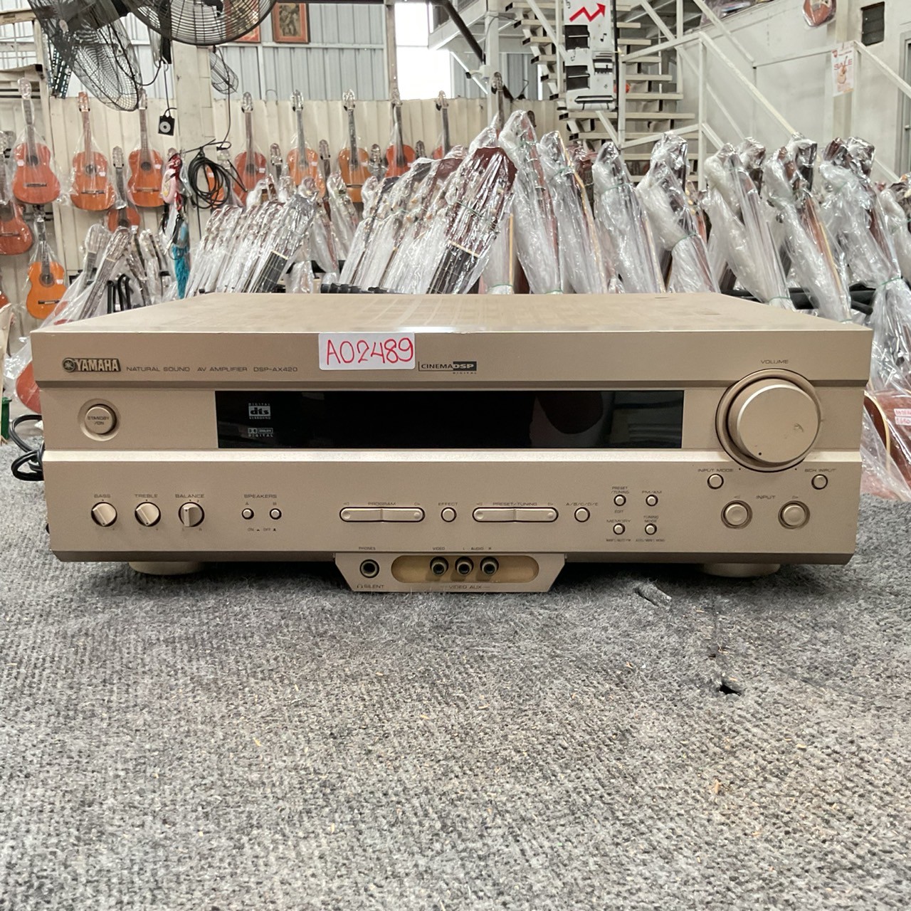 เครื่องขยายเสียง YAMAHA : DSP-AX420