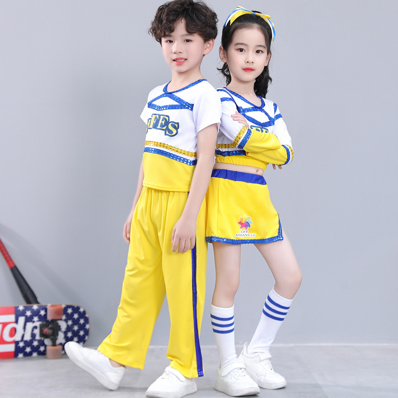 สินค้าพร้อมส่ง ***ชุดเชียร์ลีดเดอร์ เซ็ท เสื้อ+กระโปรง