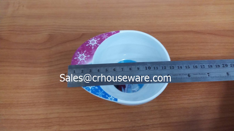 ชามมีปีกรูปหมวก 4 นิ้ว ลาย Sister Fonzen