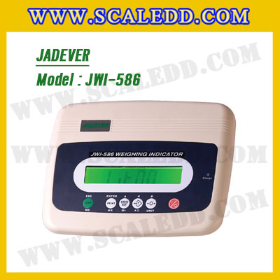 เครื่องชั่งวางพื้น3ตัน ขนาดแท่น 120x120cm. ตาชั่งดิจิตอล3ตัน พิกัดน้ำหนัก 3000kg ค่าละเอียด 500g ยี่ห้อ JADEVER รุ่น JWI-586