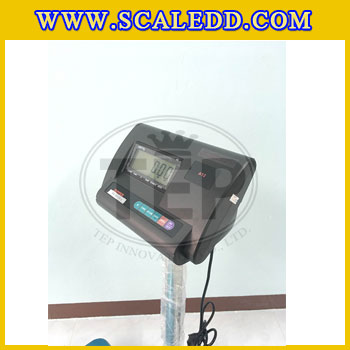 เครื่องชั่งน้ำหนักดิจิตอล พิกัด150kg ความละเอียด10g ขนาดแท่นชั่ง50*60cm รุ่น A12 (เครื่องชั่งผ่านตรวจรับรองจากสำนักชั่งตวงวัด)