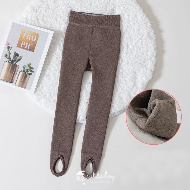 เลกกิ้งกันหนาวบุขนกันหนาวเด็ก รุ่นเหยียบส้น มี 4 สี