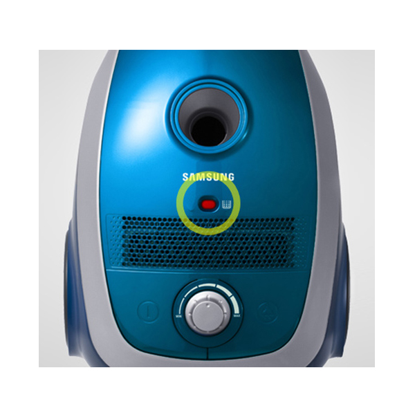 Samsung เครื่องดูดฝุ่น 1800วัตต์ ใช้ถุง ความจุ 2.4 ลิตร รุ่น VCC5450V3B/XST