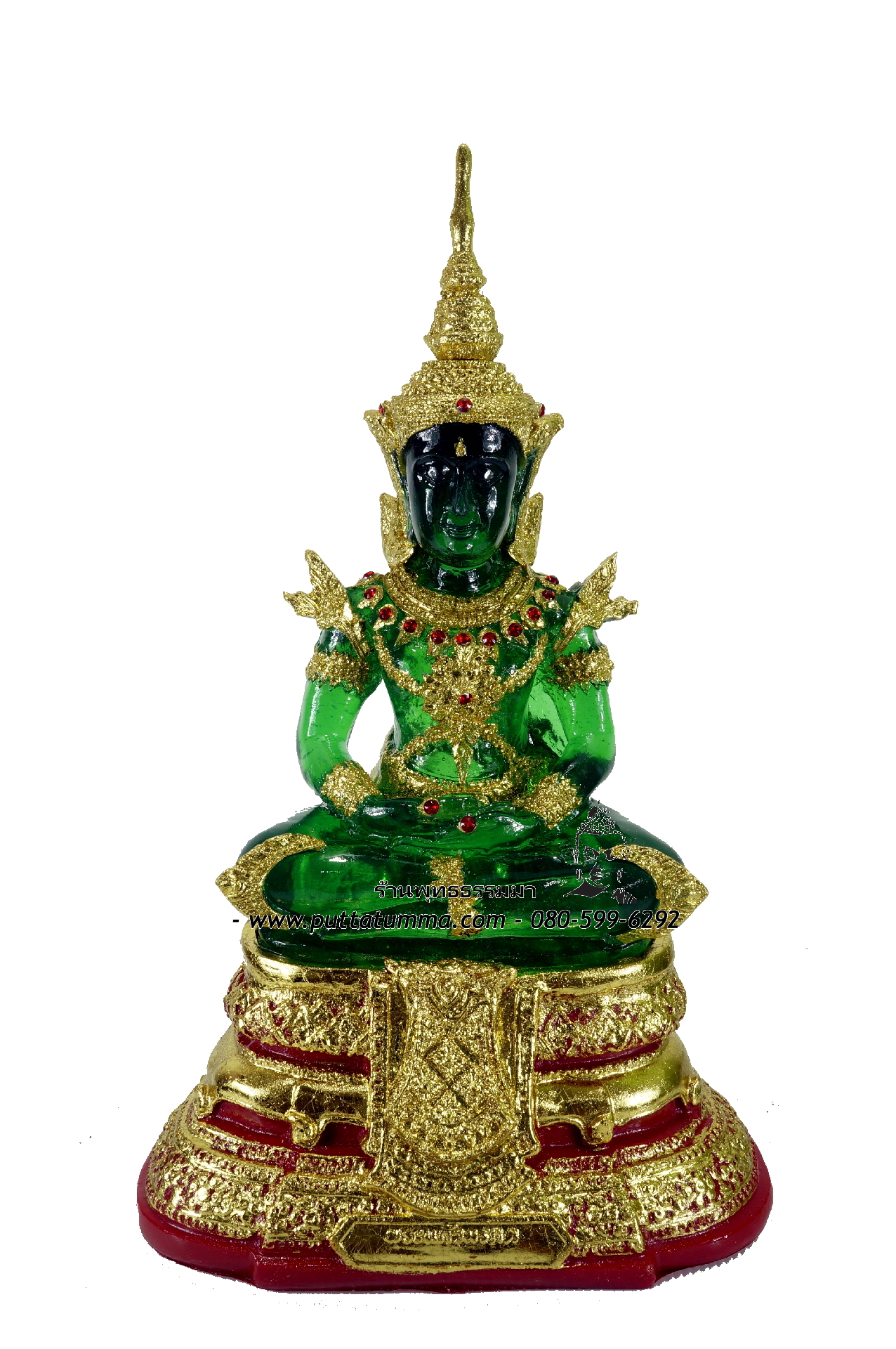 พระแก้วมรกต เนื้อเรซิ่น ขนาด 7 นิ้ว