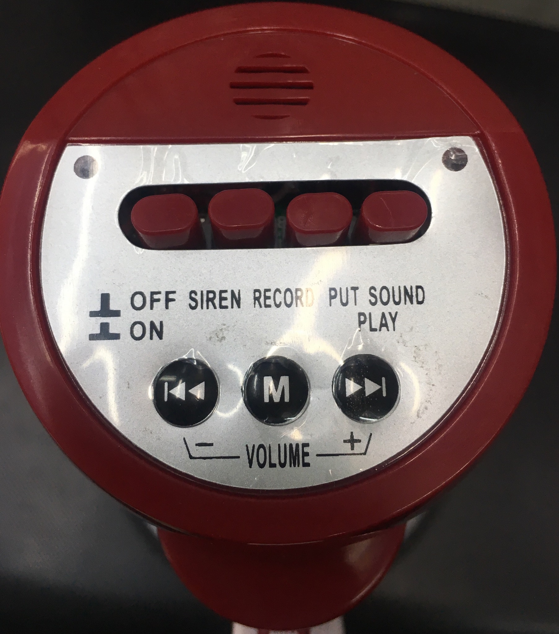 โทรโข่ง6นิ้ว อัดเสียงได้ USB (25w Max) : DECCON MG-1002U