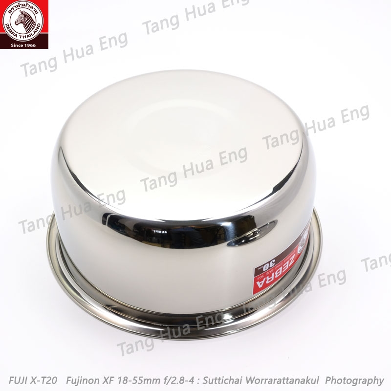 ( 2 ใบ ) Zebra ชุดหม้อแขก 50 ปี 30 ซม. F Pack คู่ ตราหัวม้าลาย