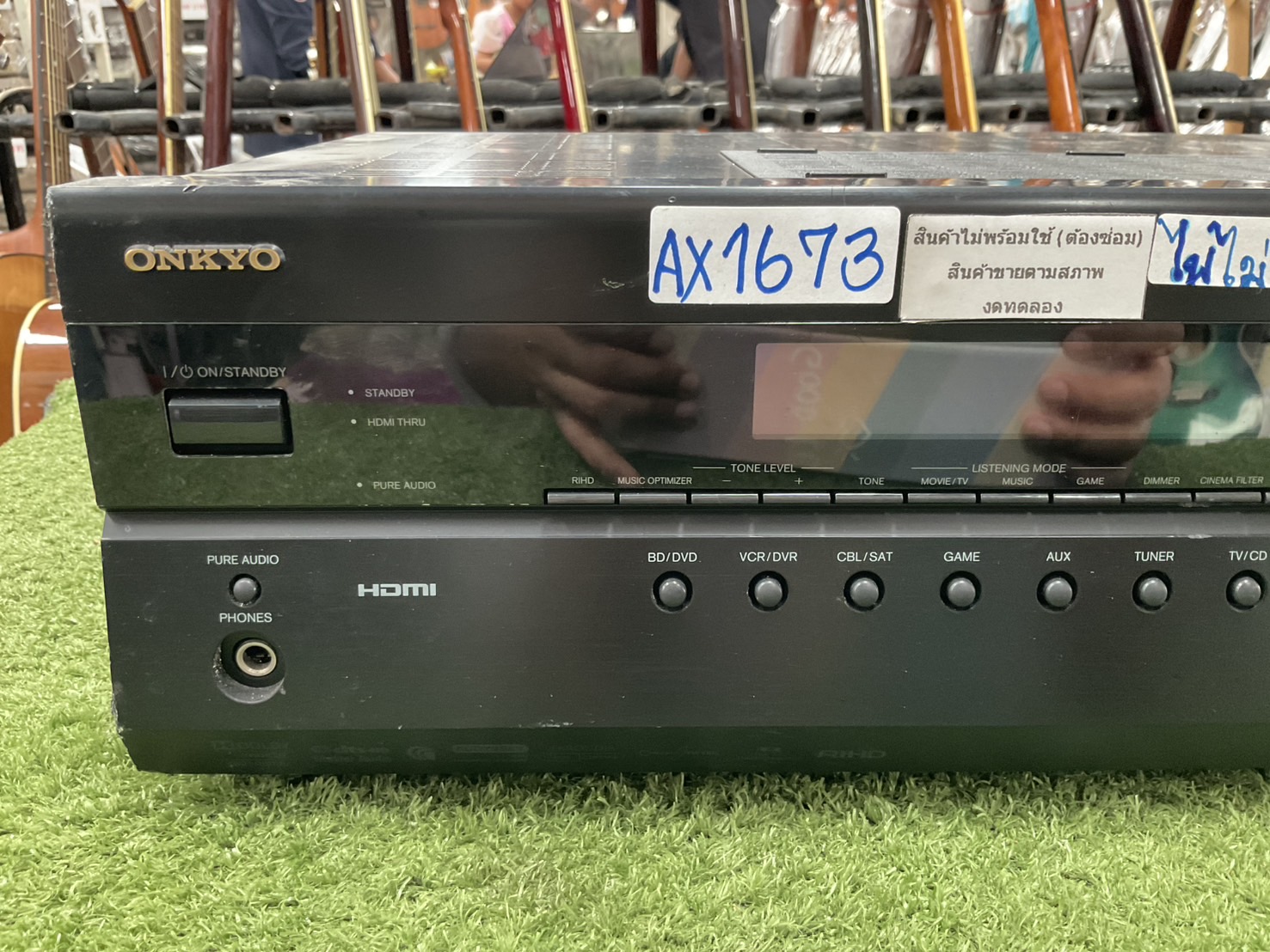 เครื่องขยายเสียง ONKYO : TX-SA578 สินค้าไม่พร้อมใช้งาน(ต้องซ่อม)