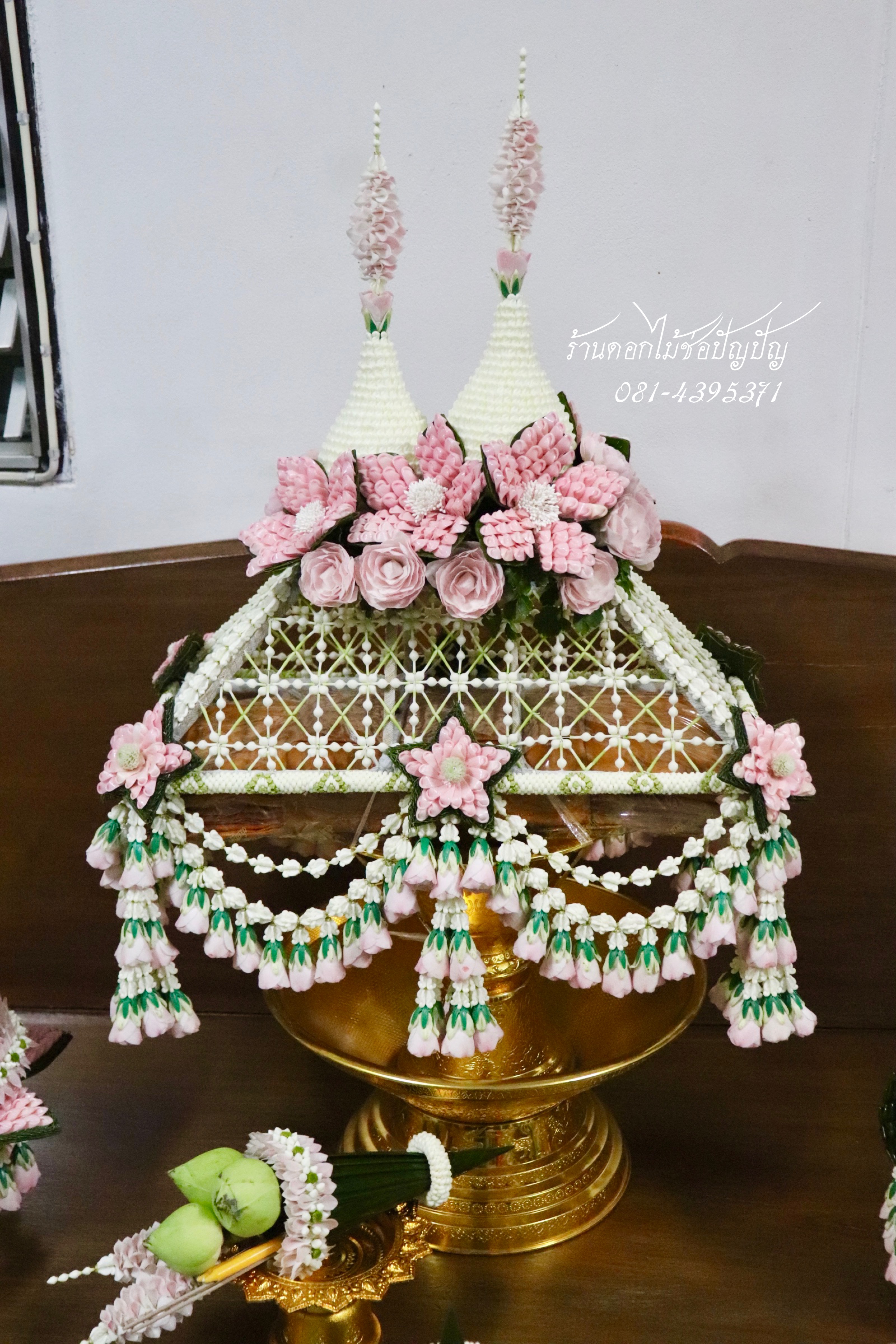 เครื่องบวชดอกไม้สด ชุดB3