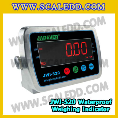 Weighing Indicator JWI-520 Weter proof หน้าจอเครื่องชั่งJWI-520 อะไหล่เครื่องชั่งJADEVER หัวอ่านเครื่องชั่งดิจิตอลกันน้ำ หน้าจอเครื่องชั่งดิจิตอล อะไหล่เครื่องชั่ง ยี่ห้อ JADEVER รุ่น JWI-520