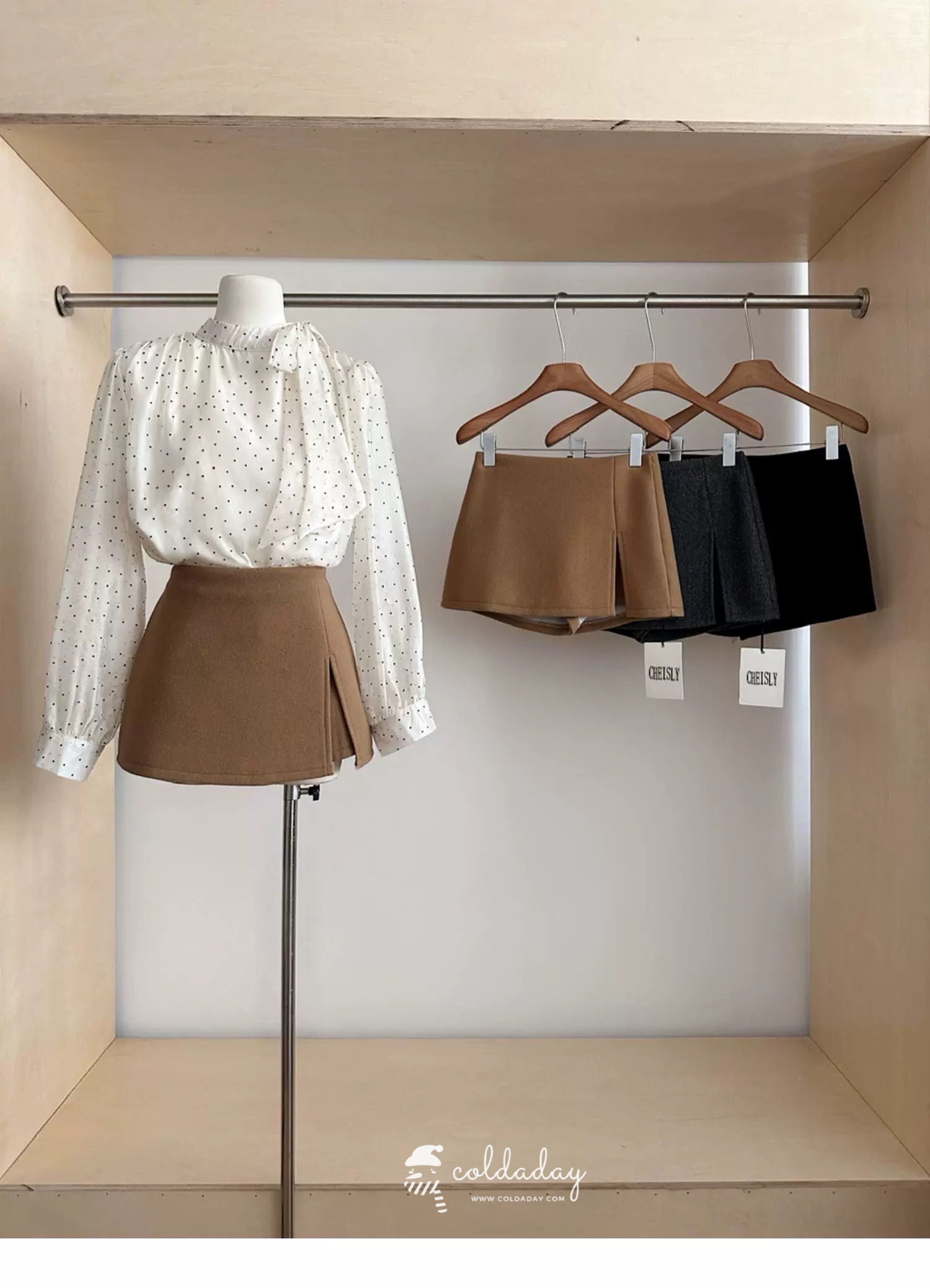 กระโปรงกางเกง Glam Mini Skort มี 3 สี S-XL