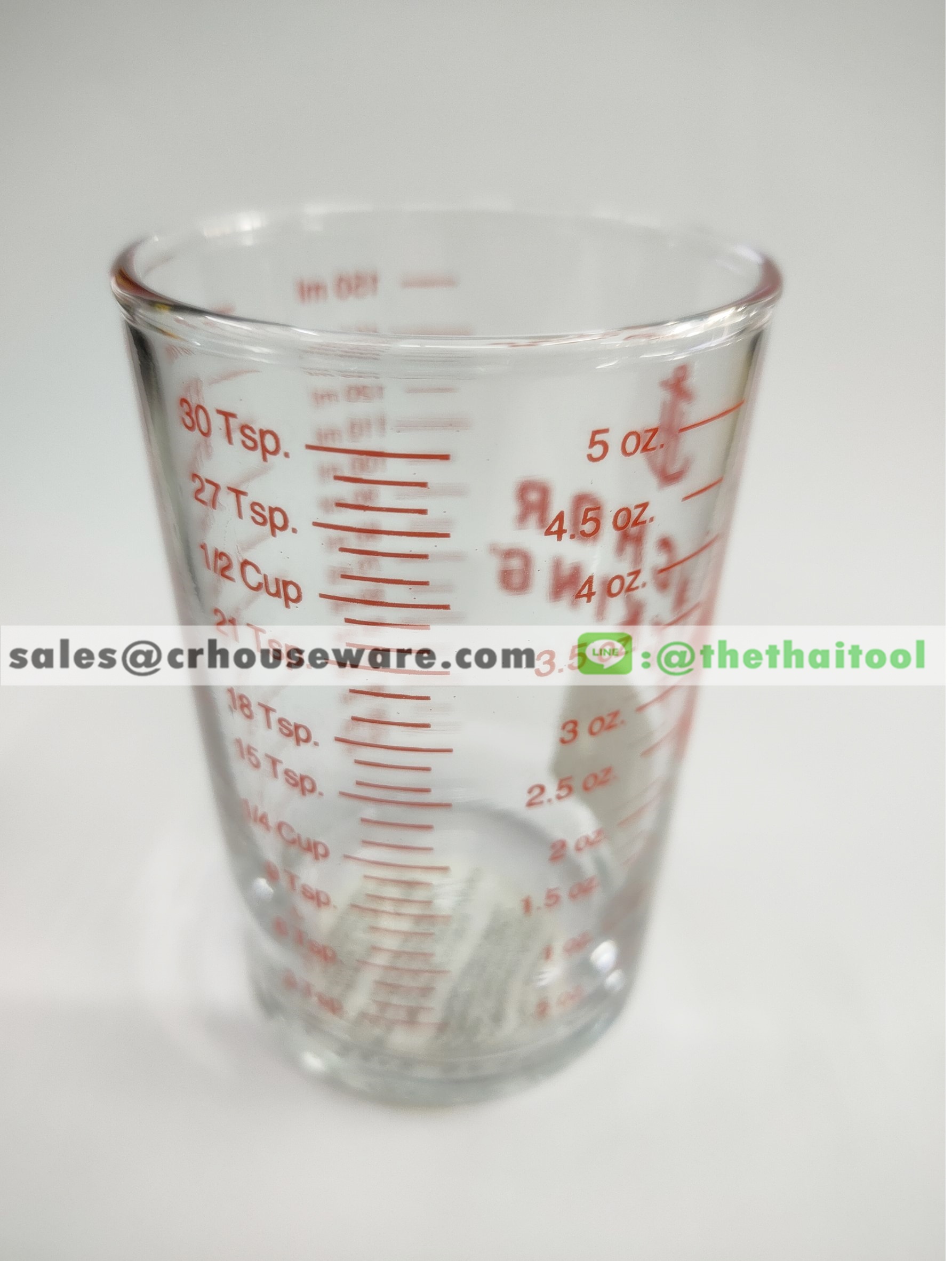 แก้วตวง-ANCHOR ขนาด 150ML ( 5 ออนซ์ ) USA รหัส 013-MG150