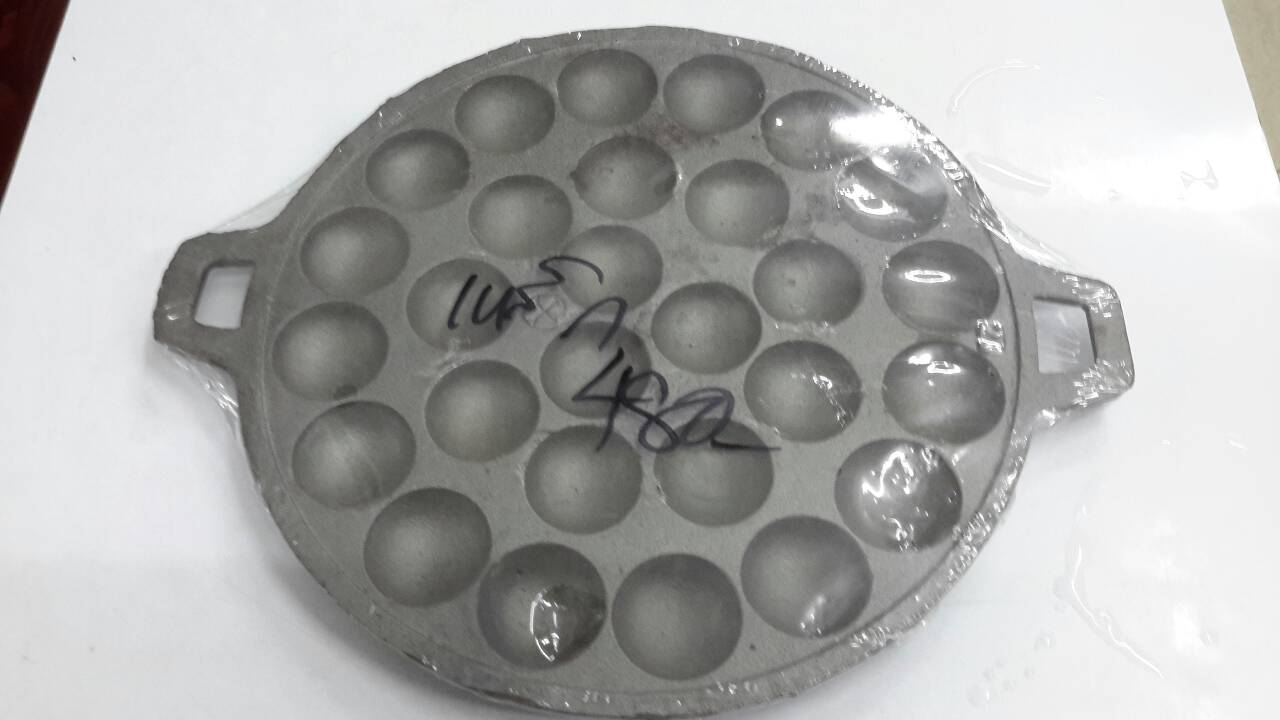 กะทะขนมครก 016-KM-28 Khanom Krok Pan breads pan 016-KM-28,อุปกรณ์ทำขนม ,พิมพ์ขนมครก ,ที่ทำขนมครก, พิมพ์ขนมครกเหล็ก