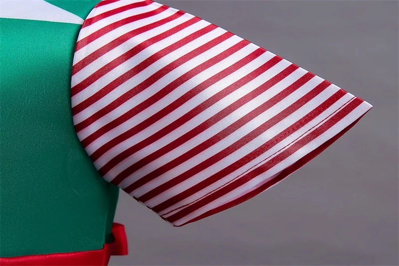 พร้อมส่ง ชุดเดรส คริสต์มาส รุ่นใหม่ สไตล์สีเขียว