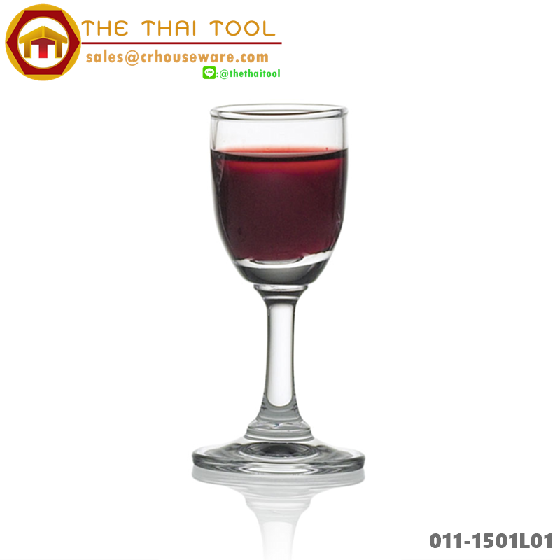 Classic Liqueur ,แก้วลิเคียว ความจุ 1 ออนซ์ 011- 1501L01 (บรรจุกล่องเล็ก กล่องละ 6 ใบ)