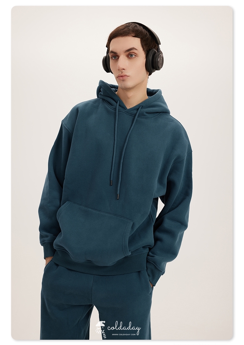 Cozy Urban Hoodie เสื้อสเวตเตอร์ฮู๊ดดี้กันหนาวบุขนแกะ UNISEX size M-3XL