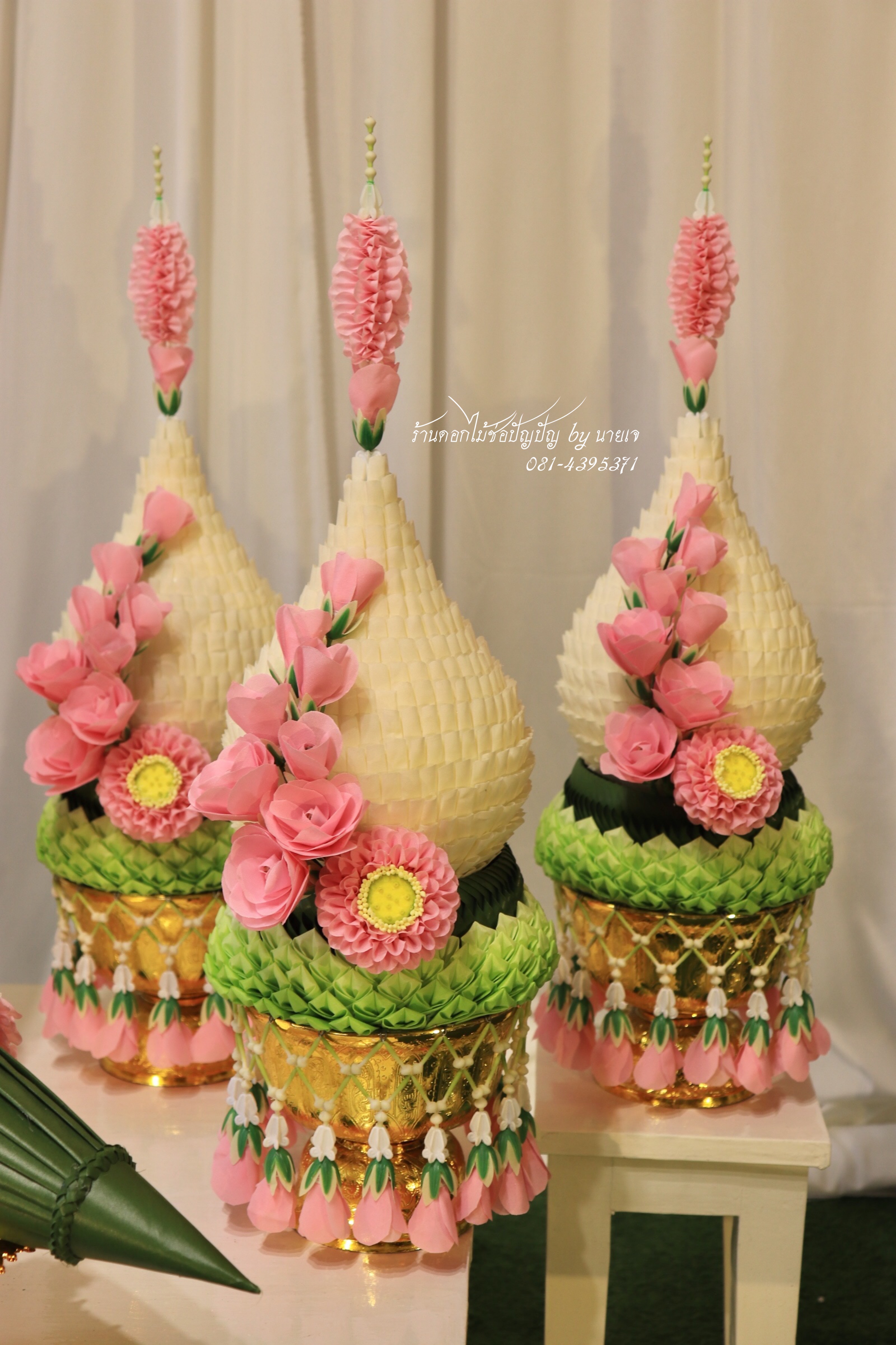 ชุดเครื่องบวชดอกไม้ประดิษฐ์ ชุดA4