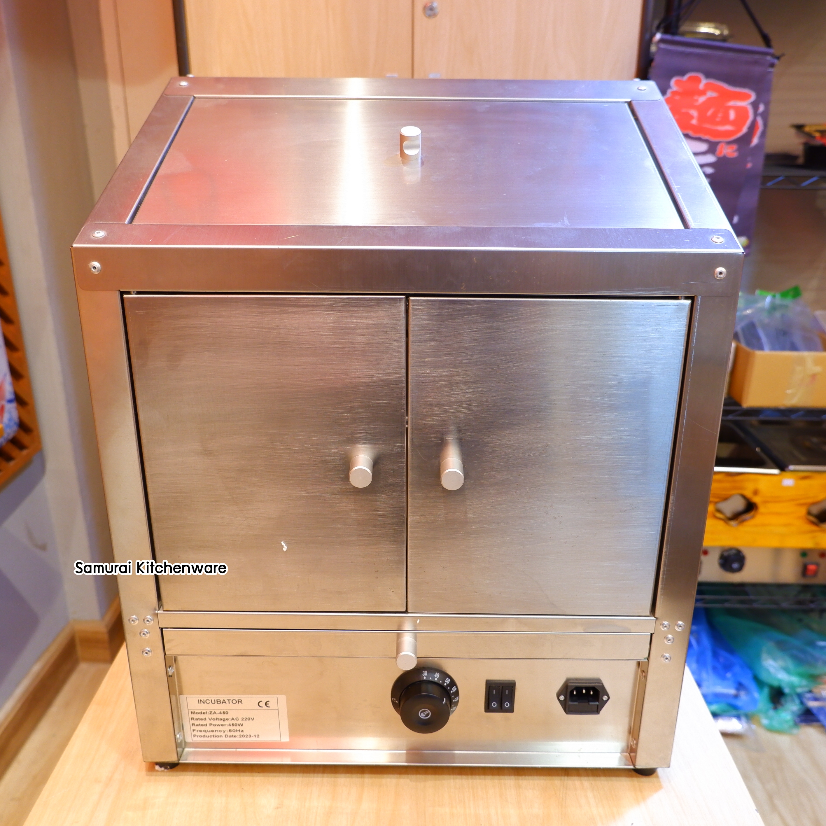 ตู้อุ่นป๊อปคอร์น (สแตนเลสทั้งตัว)