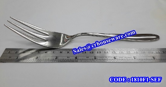 ส้อมเสริฟสแตนเลส ลายF1