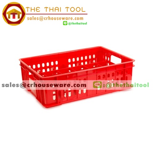 ลังใส่แก้วมาตราฐานพลาสติก 24 ช่อง 004-NAM-123