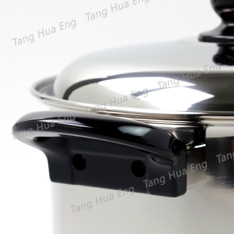 Zebra หม้อหุงต้มสเตนเลส 2 หู ขนาด 28 ซม. Merry ตราหัวม้าลาย