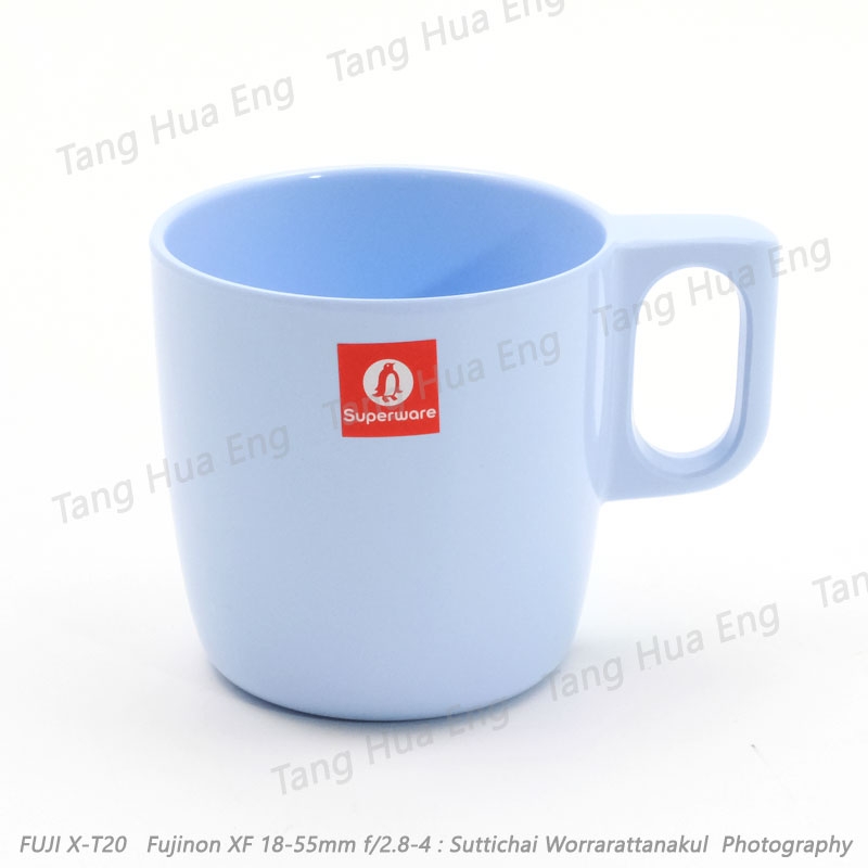 ถ้วยหูซุปเปอร์แวร์ 3.5นิ้ว C263-3.5 ( สีครีมขาว )/ฟ้า