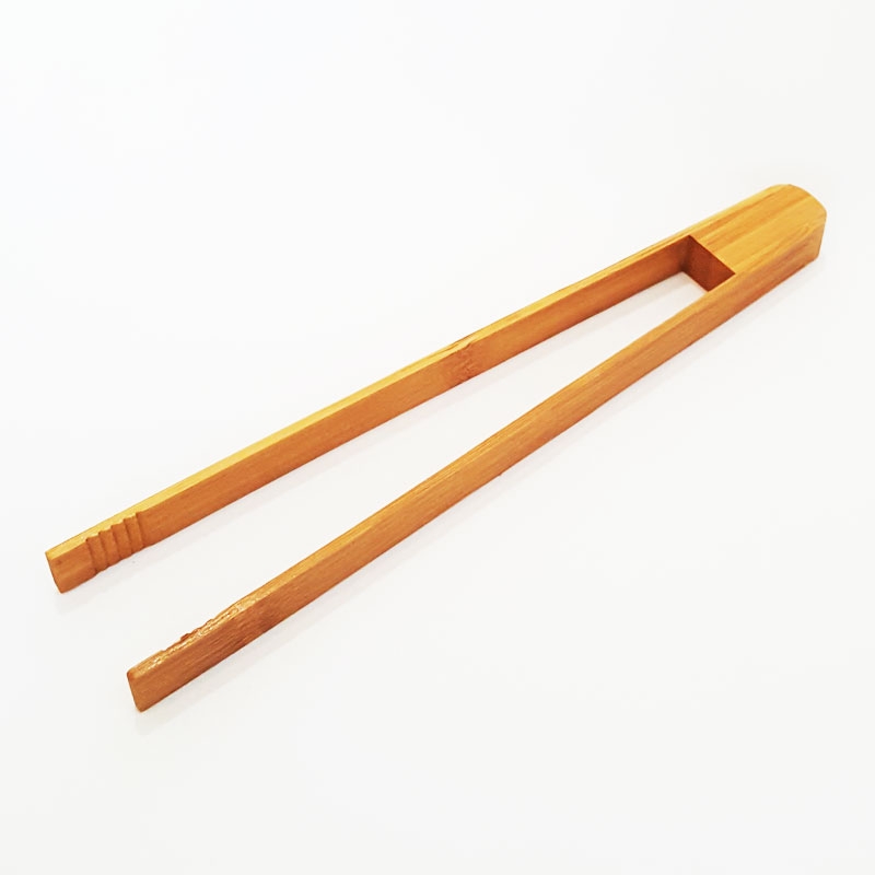 ที่คีบอาหารไม้ ทรงตรง WU-3032