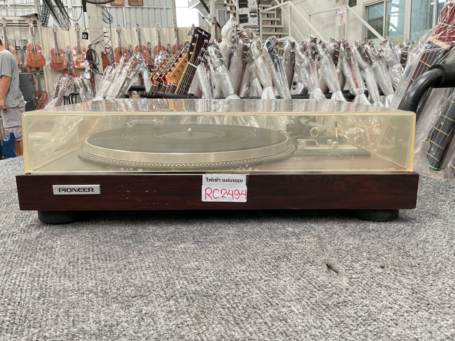 เครื่องเล่นแผ่นเสียง PIONEER : PL-1050W