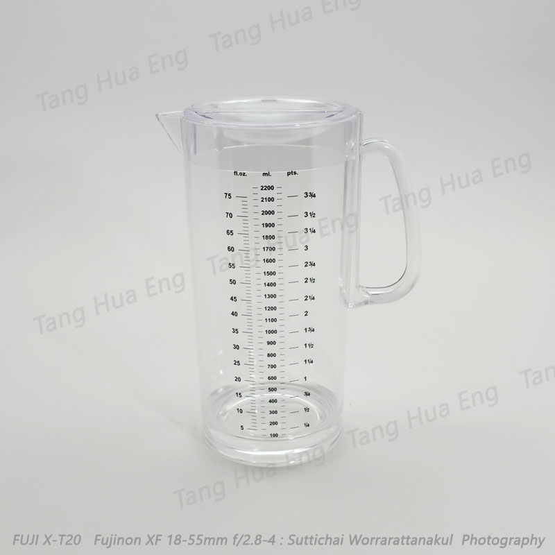 เหยือกน้ำพร้อมฝา มีขีด PN412 ขนาด 2700 มล.